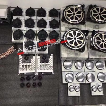 Nâng cấp loa Burmester cho Mercedes E class